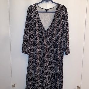 Torrid Lace Print Dress